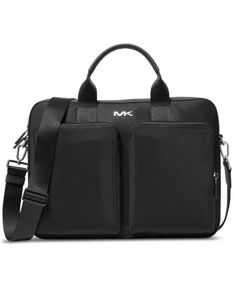 Michael Kors Men's Utility Pocket Logo Briefcase 